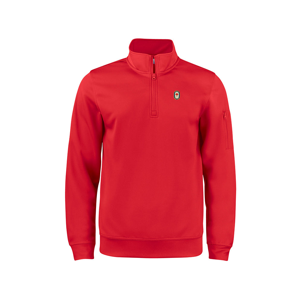 Strong and Free Eco Half-Zip Pullover - Unisex