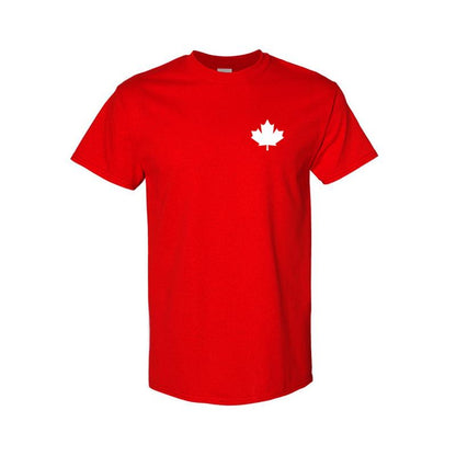 Heavy Cotton Retro T-Shirt - Red