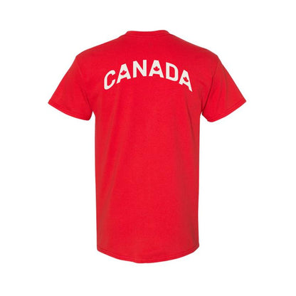 Heavy Cotton Retro T-Shirt - Red